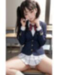 ブレザー制服パンチラ 画像6