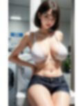 コインランドリーで男を挑発する淫乱ビッチ画像集
