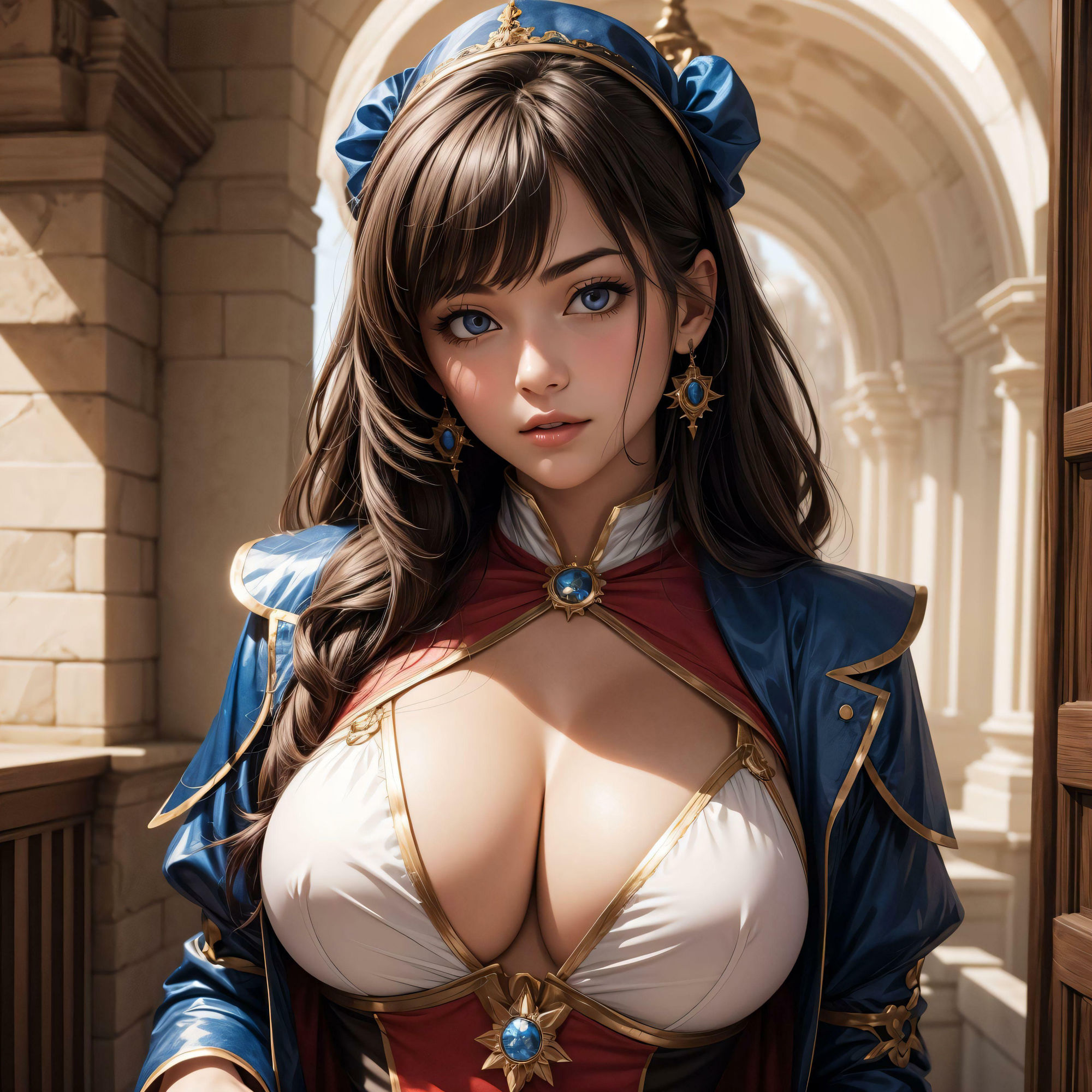 魔法使いの巨乳具合 画像1