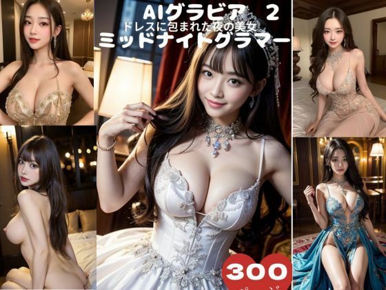 AIグラビアミッドナイトグラマー2 ドレスに包まれた夜の美女 313ページ