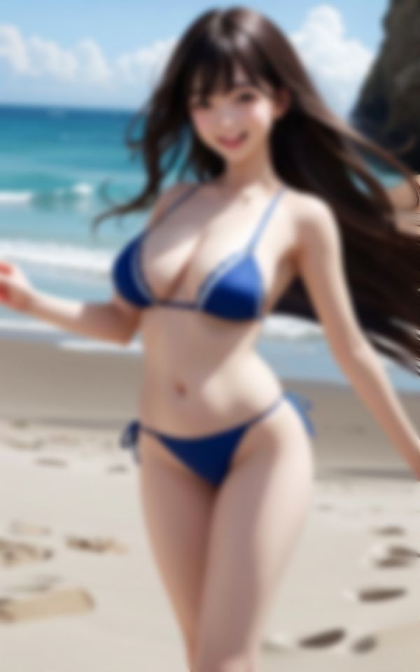 初めての彼女と海へ行ったらとっても淫乱でした…。 画像3