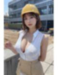 工事現場で輝く美女たち 画像2