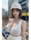 工事現場で輝く美女たち 画像3