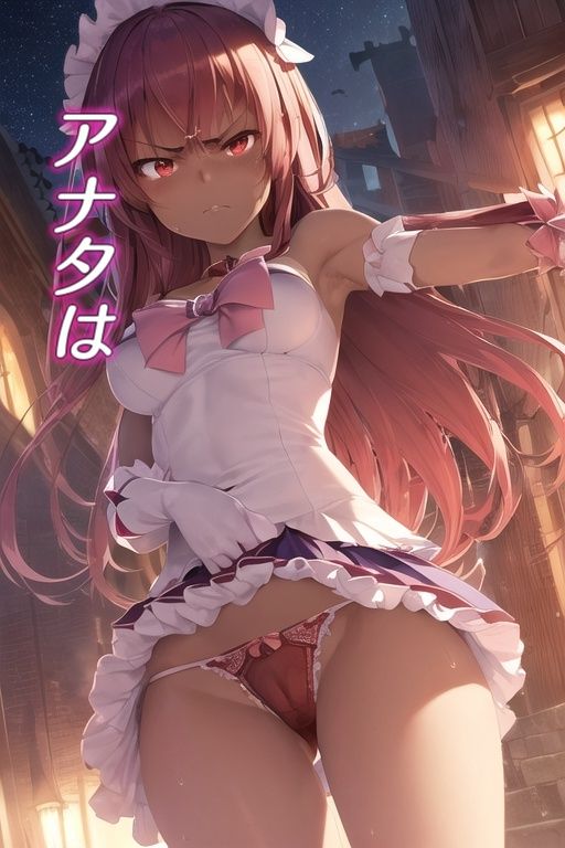 嫌な顔してパンツ見せてくる女の子 〜魔法少女編〜