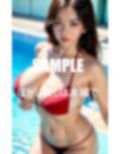 プールで誘惑するセクシービキニ美女たち 画像10