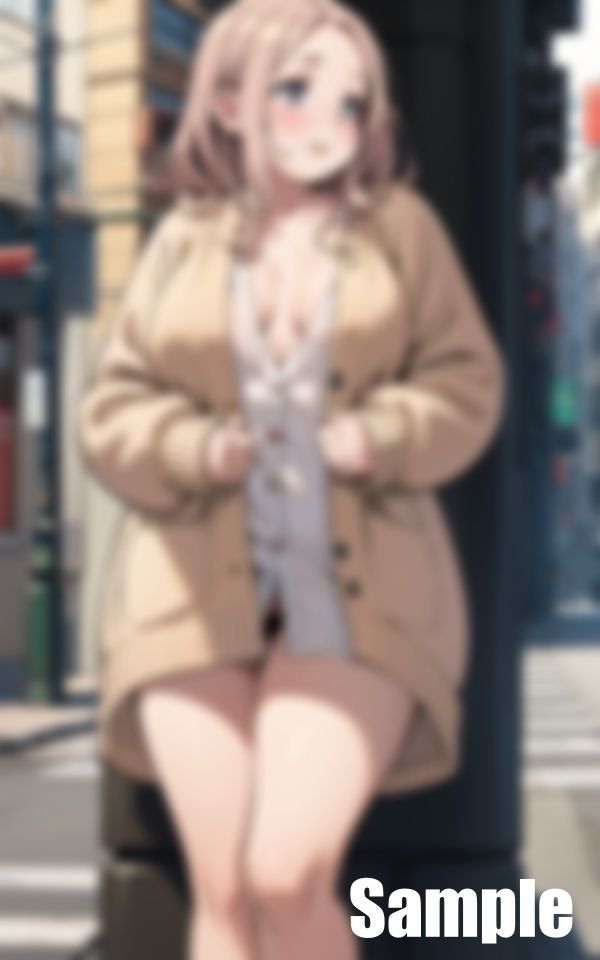 ぽっちゃり可愛い女子がカーディガンを着こなす 画像1