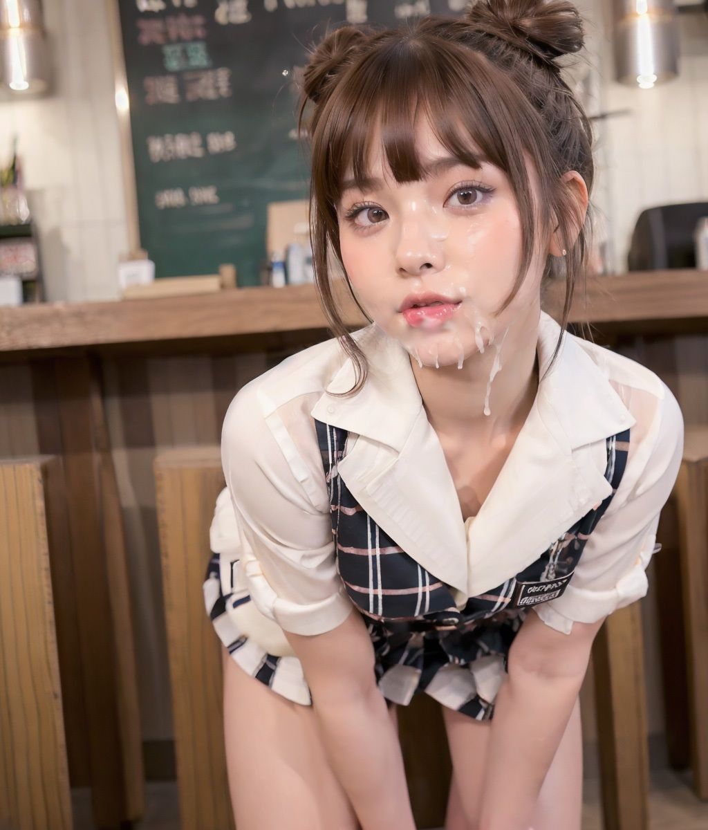 〜学制服でBAR〜 Dolls AI美女ヌード写真集 Vol.35 画像10