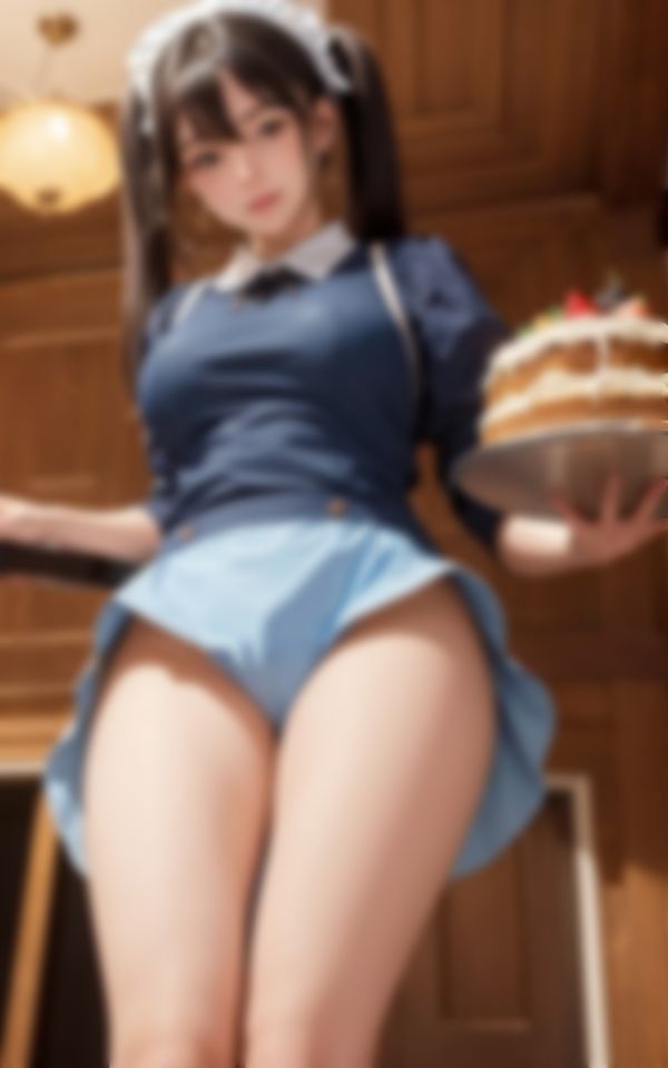 淫らな身体で接客するパンモロコスプレメイドちゃん2