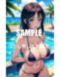 プールで痴女るセクシービキニ美女たち 画像2