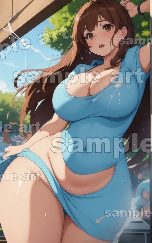 全裸フェス特集！爆乳ばかり集まる最高のフェス童顔のおっぱいが・・ 画像1