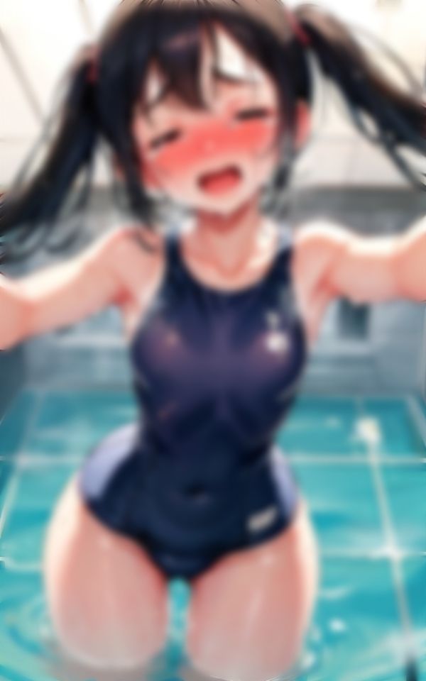 ぴえんもう我慢できません！スク水編