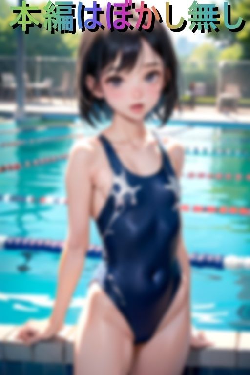 つるぺた貧乳だらけの発情スク水撮影会2