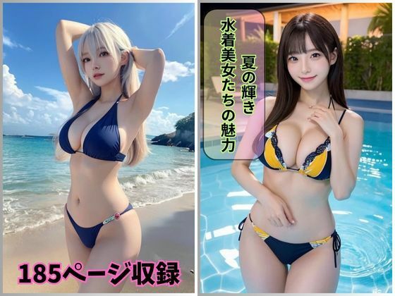 夏の輝き: 水着美女たちの魅力