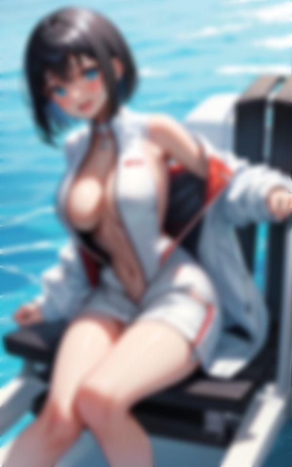 エッチなフロントジッパー水着少女VOL.2 画像1