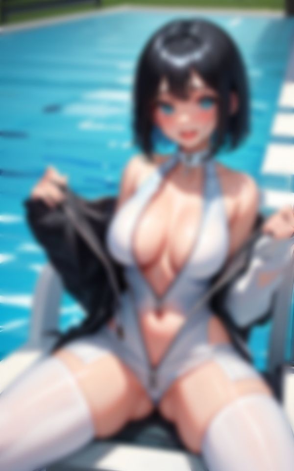 エッチなフロントジッパー水着少女VOL.2 画像4