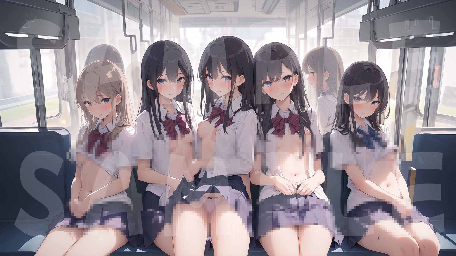 秘密の制服電車 「あのぉ 次は 私も、いいですか？」vol.8 画像8