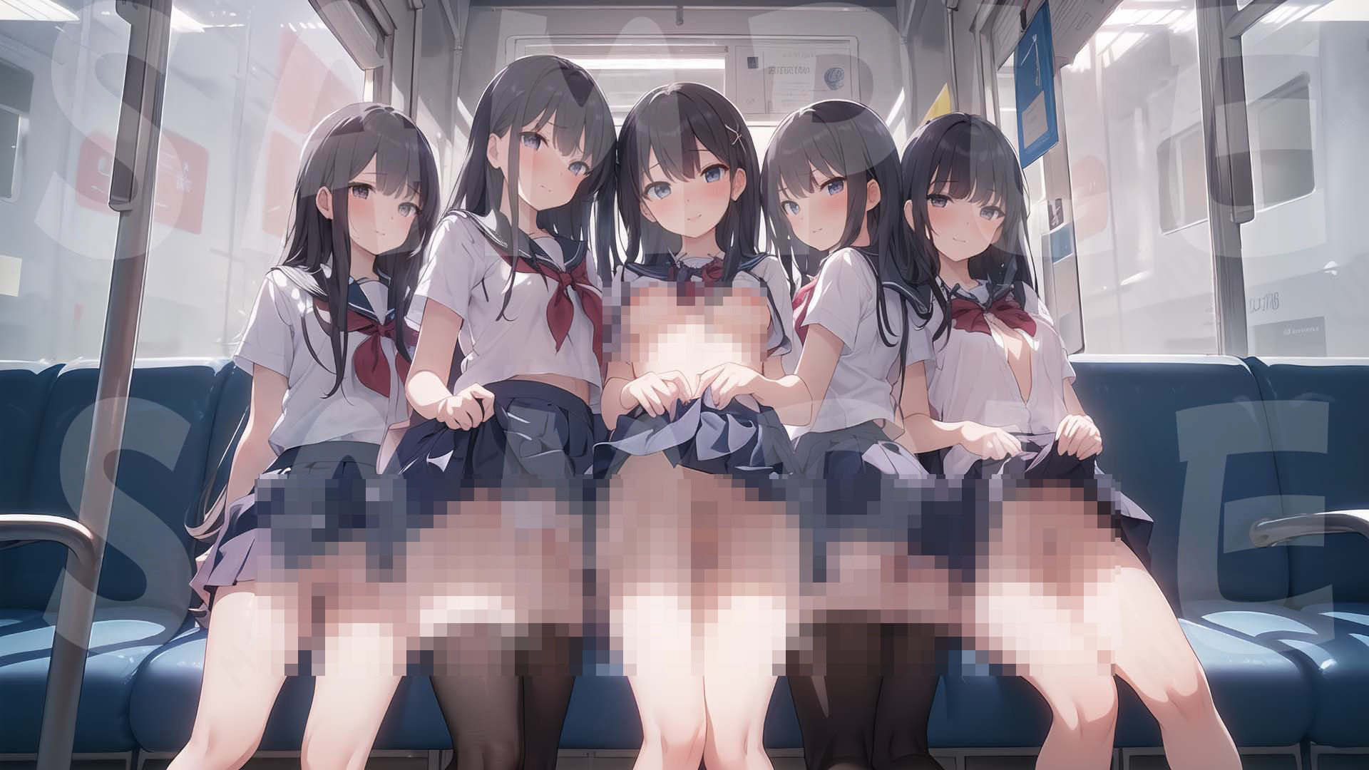 秘密の制服電車 「あのぉ 次は 私も、いいですか？」vol.9 画像2