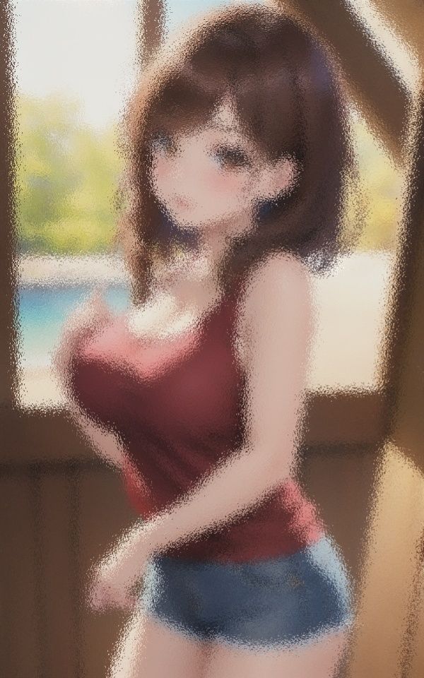 巨乳×タンクトップ 元気っ娘