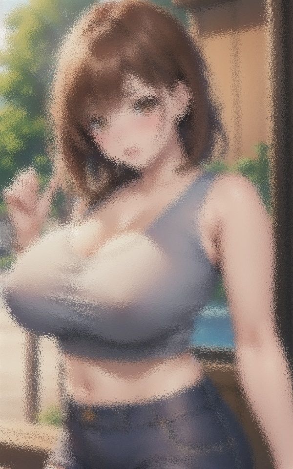 胸が大きすぎる 妹系美女 画像1