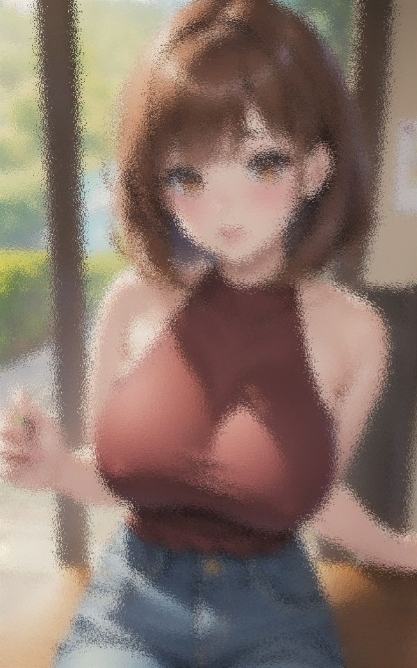 胸が大きすぎる 妹系美女 画像2