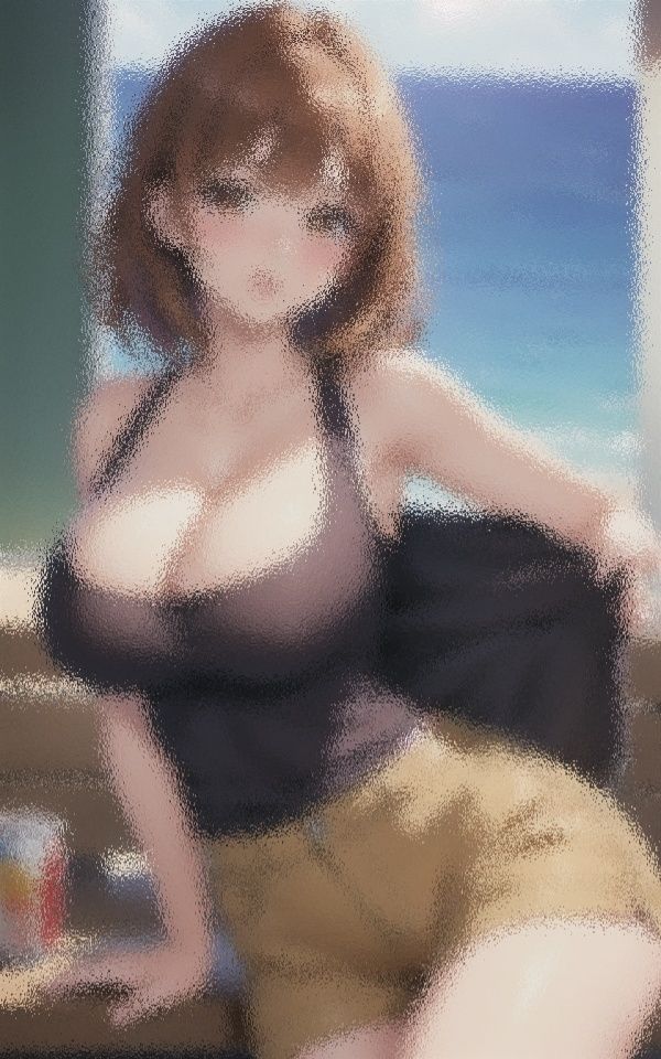 胸が大きすぎる 妹系美女 画像3