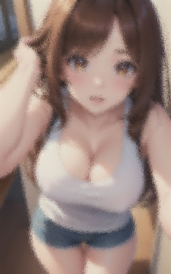 巨乳美女 魅惑の谷間 画像1