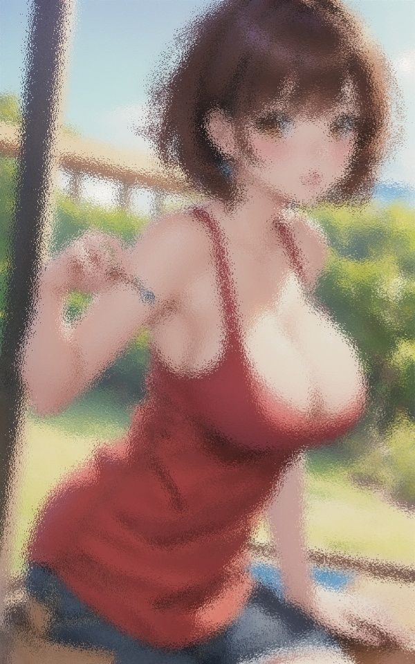 巨乳美女 魅惑の谷間6