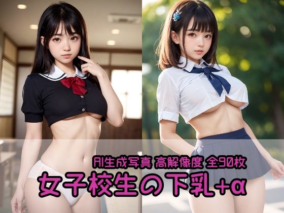 女子校生の下乳＋α