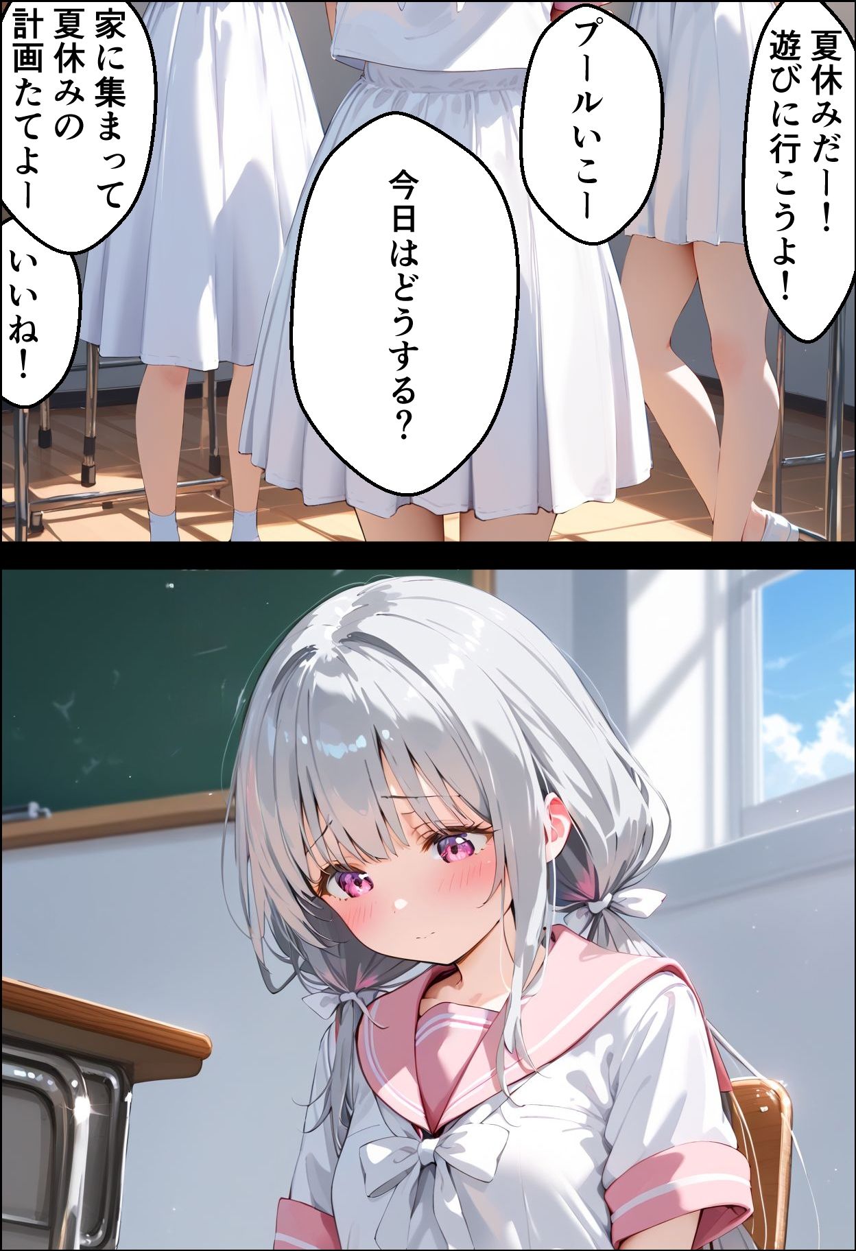 【漫画風CG集】月宮ルミナと3人のおっさんCG123枚 画像1