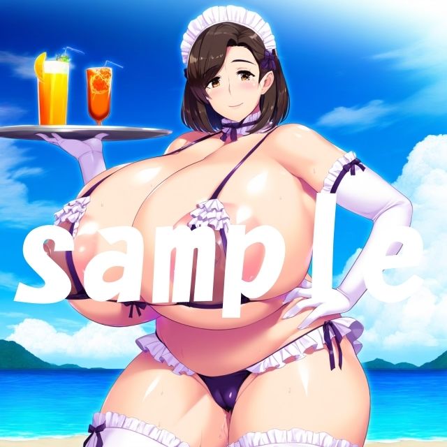 爆乳メイドビーチ_7