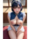 イヤらしい衣装のコスプレメイドで好きな先輩を挑発する淫乱後輩ちゃん