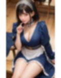 イヤらしい衣装のコスプレメイドで好きな先輩を挑発する淫乱後輩ちゃん