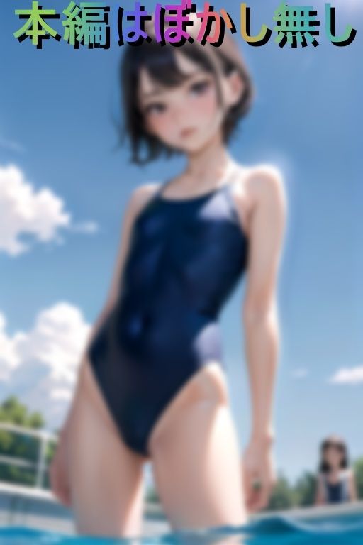 マン筋くっきり！くぱぁスク水女子