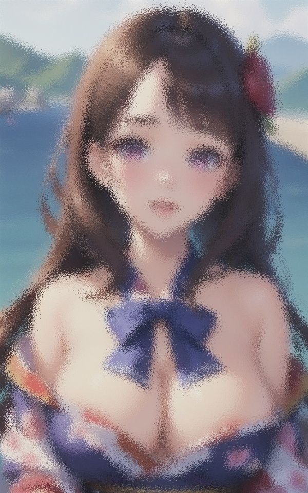 妖艶過ぎる 色白浴衣ギャル