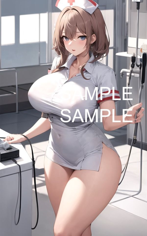 ナースコスプレの美女イラスト集 画像2