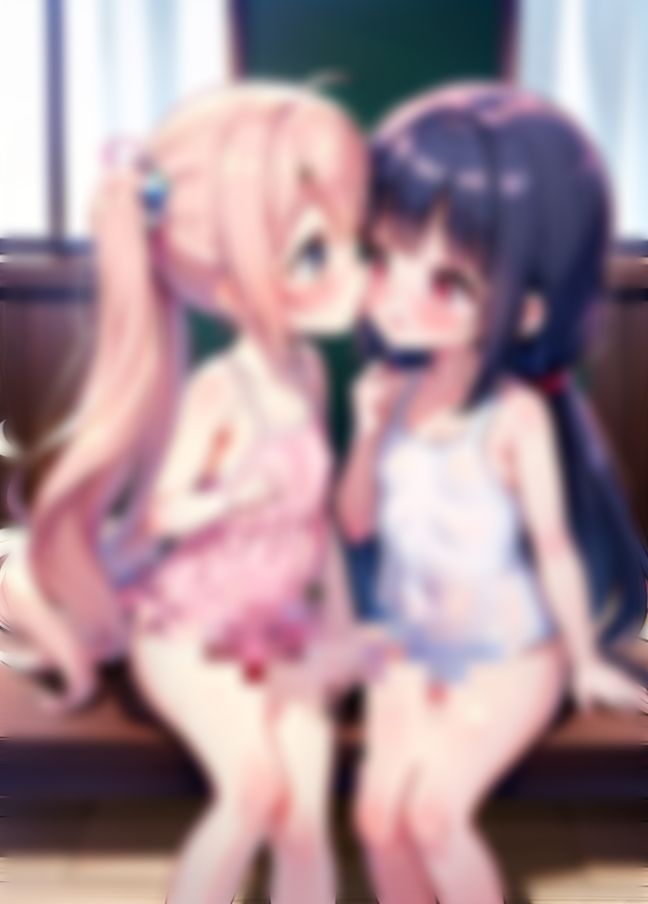 メス○キ百合と3P「ふたりまとめて少女たちをぶち●す」2