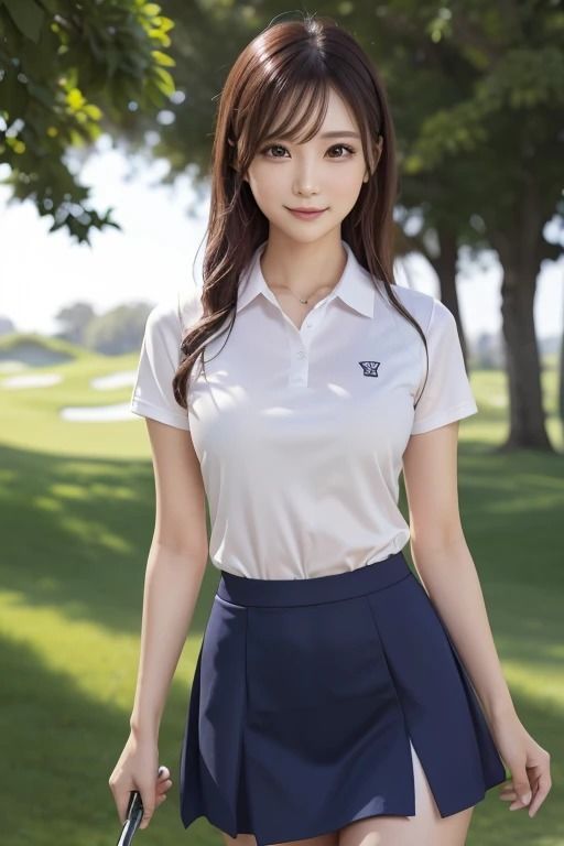 ゴルフの魅力: 美しき女性たちのプレイ 画像7