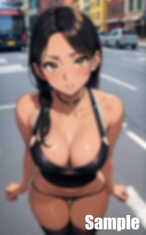 ツンデレ黒ギャル 画像1