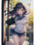 露出狂女学生はノーブラ登校 画像5