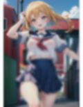 露出狂女学生はノーブラ登校 画像8