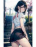 階段パンチラ〜JKの後ろ姿を毎日盗撮してたら・・可愛いパンツを見せてくれた〜 画像4