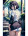階段パンチラ〜JKの後ろ姿を毎日盗撮してたら・・可愛いパンツを見せてくれた〜 画像8