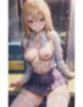 電車JK〜童顔ロリ巨乳の金髪JKのパンチラ特集〜まん筋がエロすぎる田舎ギャルの変態写真