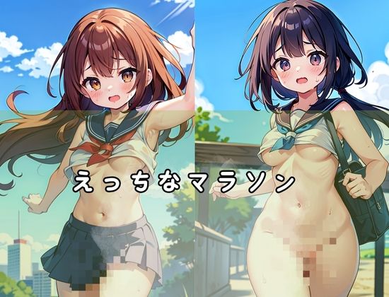 学校へ登下校’えっちなマラソン’ 画像2