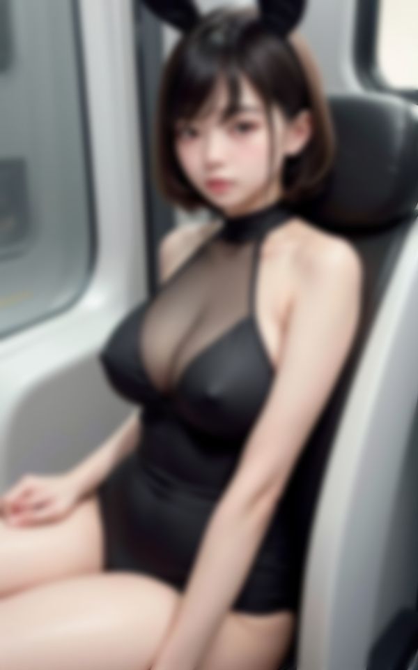 生意気で淫らな身体をしている新人コスプレバニーガールにHなちょっかいかけてみた 画像5