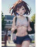 陸上部は走って下校します！陸部制服女子！ 画像5