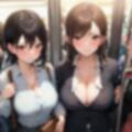 おっぱいフェチ 巨乳専用車両編