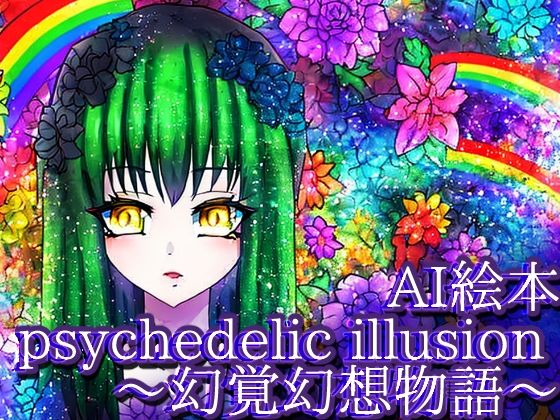 AI絵本「psychedelic illusion 〜幻覚幻想物語〜」【永久恋愛りんごTea】