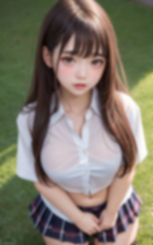 街中露出に目覚めたエロすぎ淫乱痴女娘 画像1