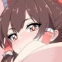 エロ巫女我慢できずアナルで我慢